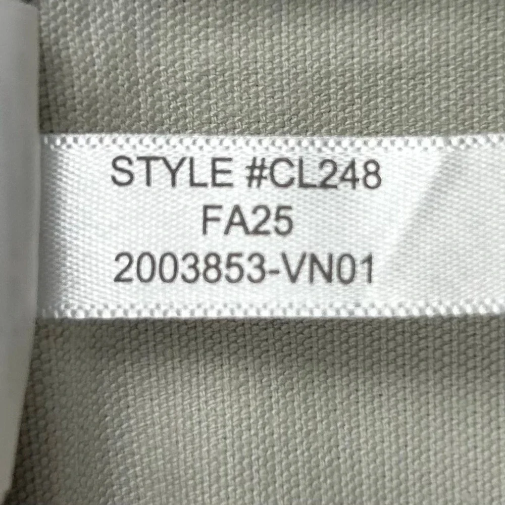 J.Crew Corduroy Pants Mens 35x32 Beige Flex Straight Fit CL248 Stone Stretch